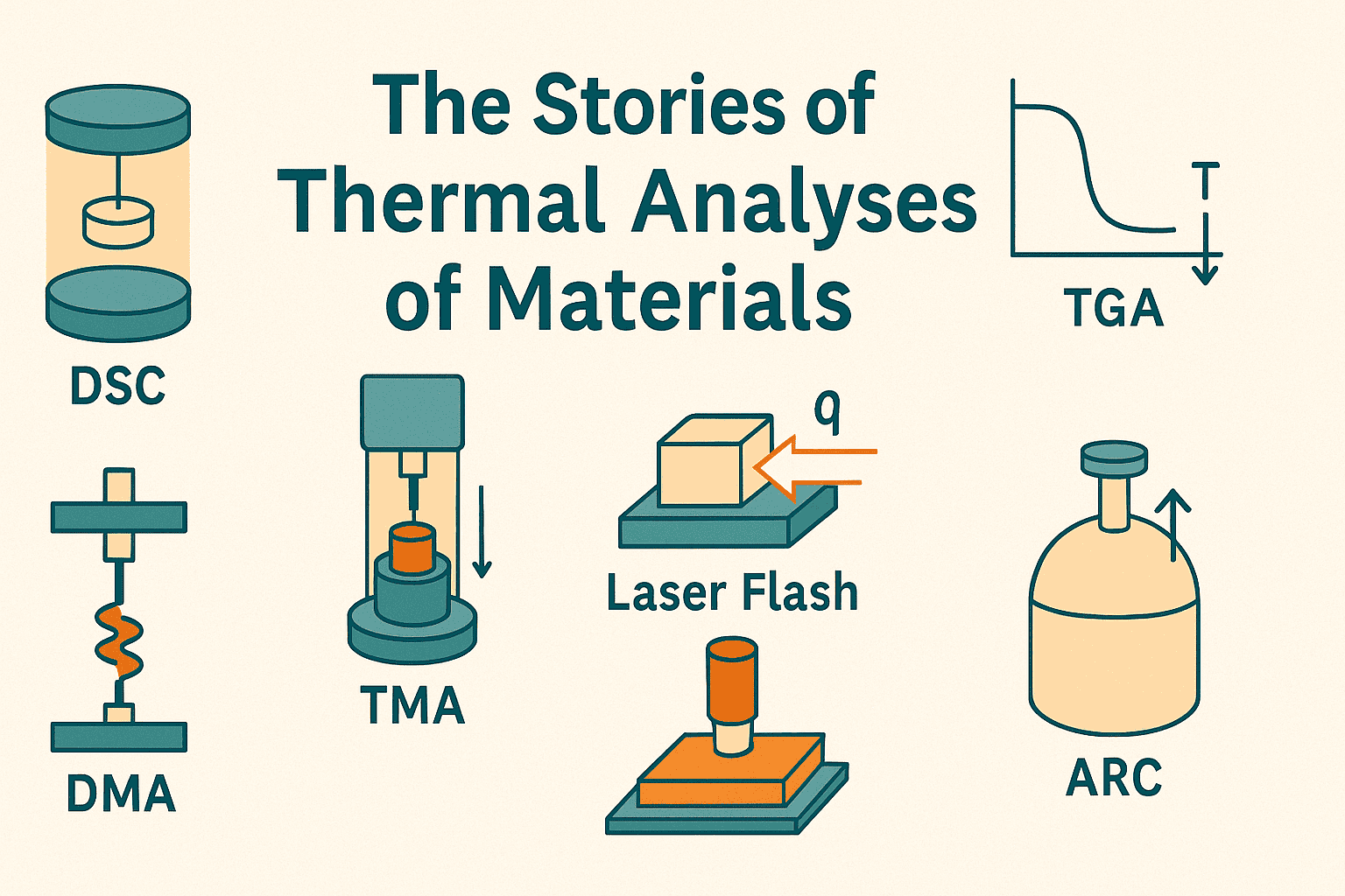 The Stories of Thermal Analyses of Materials